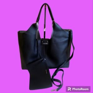 Rare Oversized Calvin Klein Black Tote